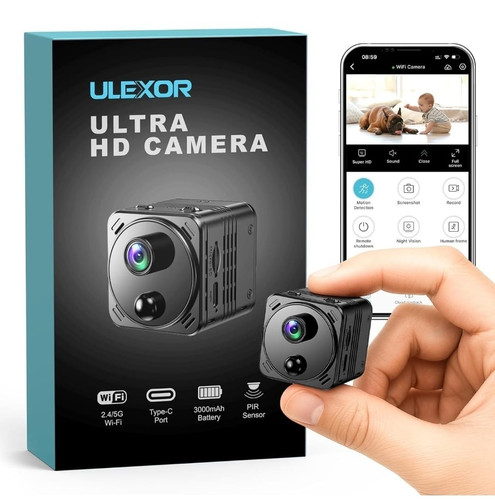 Ultra mini camera 4k - hd,