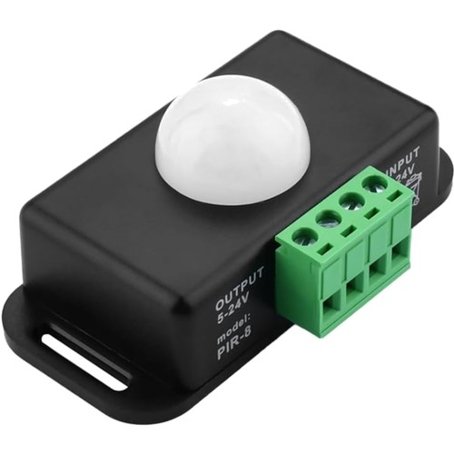 Schwarzer mini bewegungsmelder - mini,